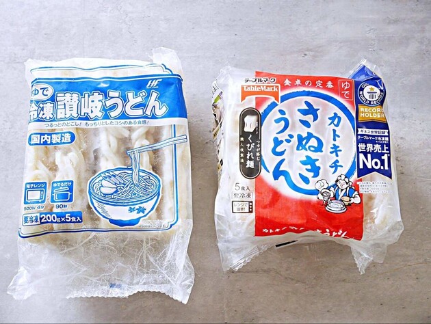 【スーパーの冷凍うどん、安いほうを買う】←やめて〜！もったいない！"管理栄養士"が喝！「こんな違いが…」「油断してた」