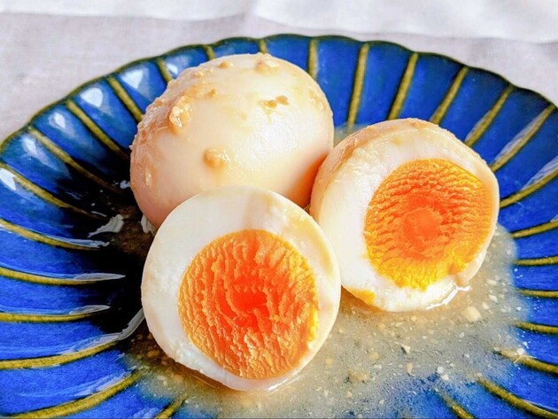 【もう、めんつゆ味玉に戻れない…】笠原シェフはこう作る！夫も絶賛「ラーメンにのせたい」「お酒が欲しいね」衝撃的にうまい♡
