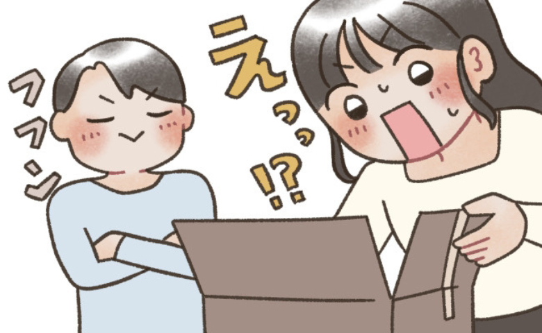 彼「絶対に驚くから！」誕生日に渡された巨大な箱。開けた瞬間「えっ！？」中身はなんと…！？
