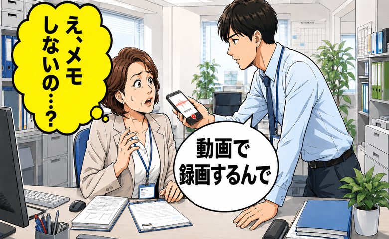「メモしないの？」新人の記録方法に戸惑った私。数日後に共有された資料で気付いたこと【体験談】