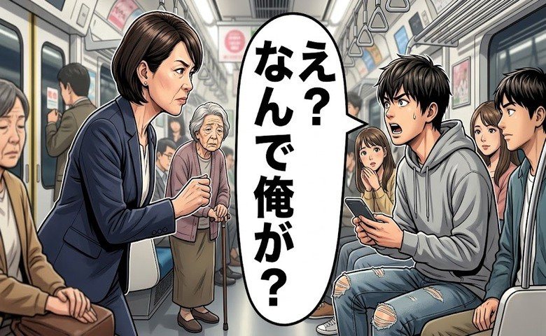 「え？なんで俺が？」混雑する車内で周囲を無視して騒ぐ若者。注意した私に放った言葉は【体験談】