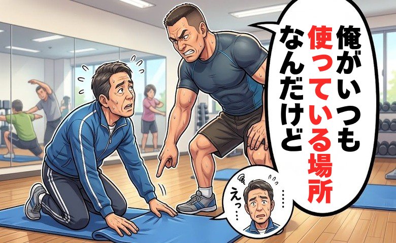 「俺がいつも使う場所だ」スポーツクラブの威圧的な常連客へ放った冷静なひと言の行方【体験談】