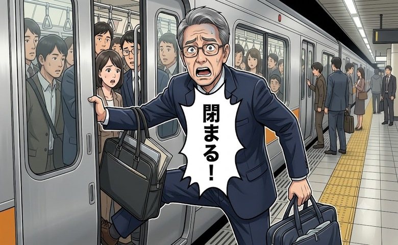 「閉まる！」混雑電車に乗り込む瞬間、両手の荷物を抱えた私が青ざめた理由とは【体験談】