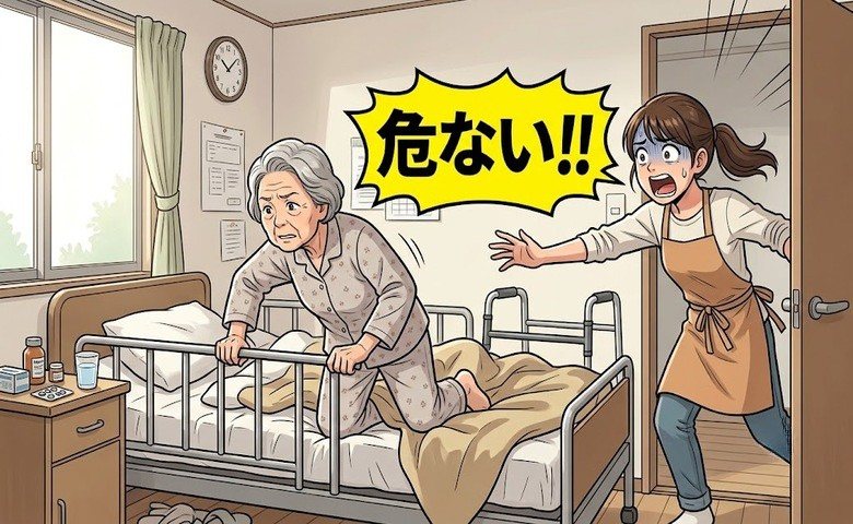 「危ない！」寝たきりの祖母の部屋から突然の物音。駆けつけた私が目にした光景とは【体験談】