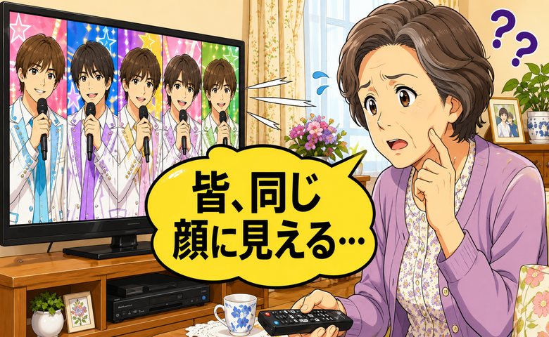 「皆、同じ顔に見える…」若手アイドルを見分けられない私。息子のひと言で気付いたこと【体験談】