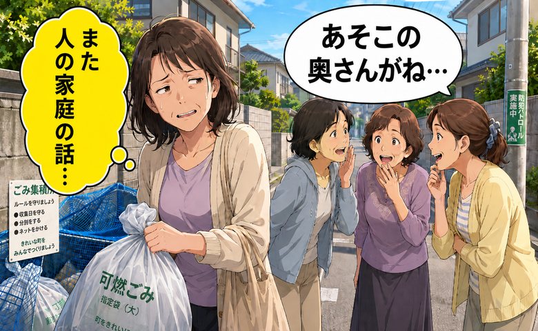 「また人の家庭の話…」笑って聞いていた近所のウワサ話に疲れ、自ら離れてみた結果【体験談】