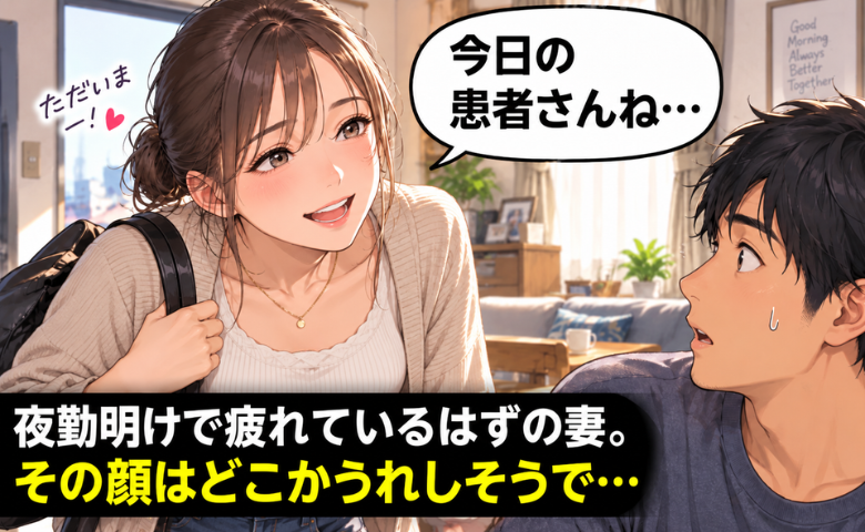 「今日の患者さんね…」夜勤明けの妻が突然話し始め…その日を境に、夫婦生活に変化が