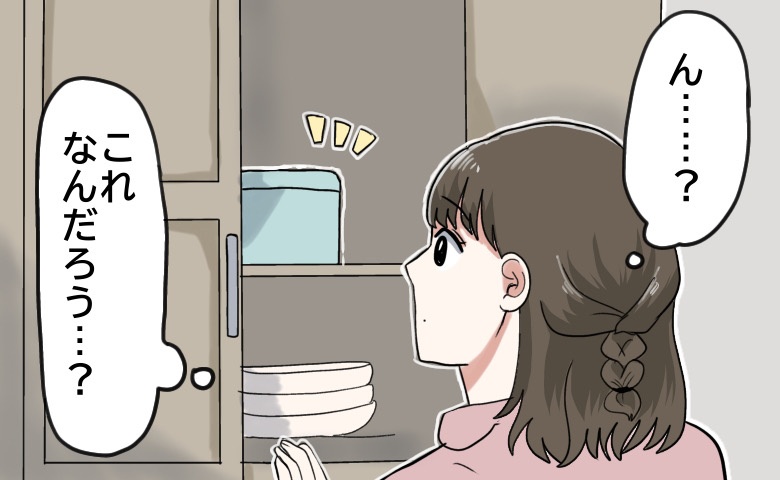 彼の家のキッチン棚に、謎の小箱を発見。「なんだろう？」開けて衝撃…「こんなものまで！？」