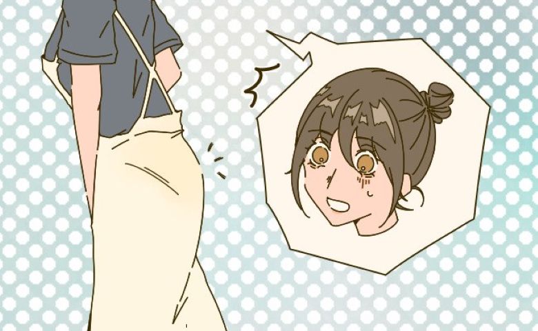 「何これ！？」新品のサロペットでお出かけ⇒ショーウインドウに映った姿を見て…絶句のワケ