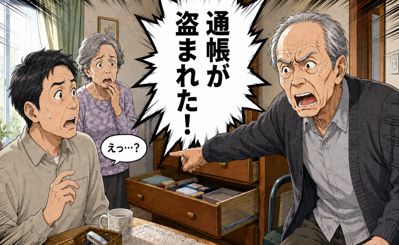 「通帳が盗まれた」脳梗塞で退院した父が家族を疑い始めた日。介護する私が気付いた大切なこと【体験談】