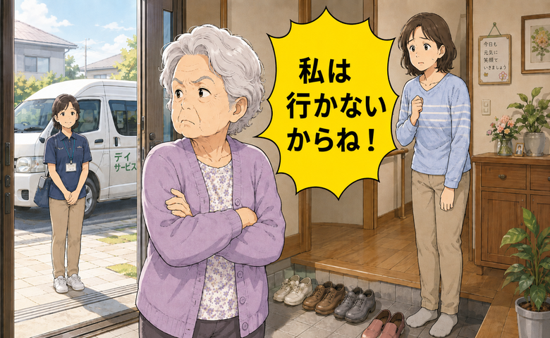 「私は行かないからね！」送迎車が来ても拒否…高齢者がデイサービスを嫌がるときの対応【医師解説】