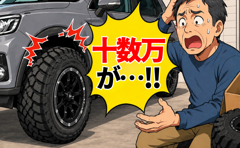「十数万円が…」見栄えは最高なタイヤセットを購入した私が、直後に後悔したワケ【体験談】