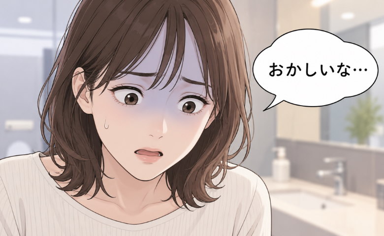 後輩推しの生理アイテム。違和感なく装着できたはずが。1時間後…「嫌な予感がする…」