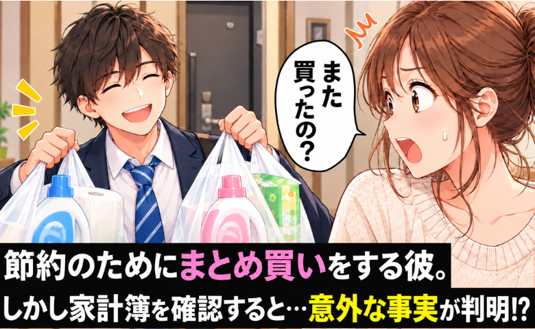 「洗剤、また買ったの？」同棲後、収納が日用品だらけに…彼の「節約術」のカラクリにあ然！？