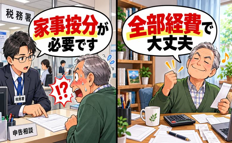 「全部経費で大丈夫」定年後に始めた小さな仕事。税務署で指摘され顔が熱くなったワケ【体験談】
