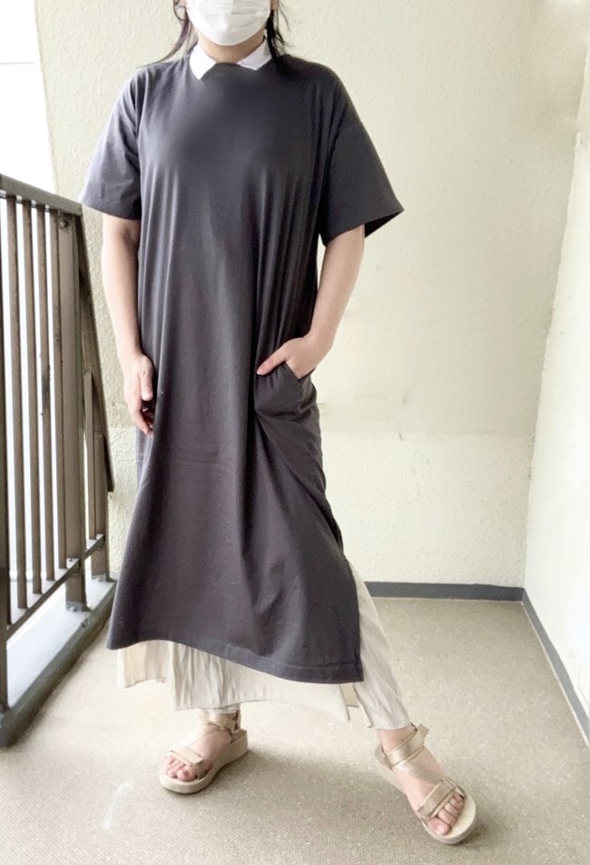 値下げ中 名品3選 40代着映えtシャツワンピのレイヤードスタイル Ameba News アメーバニュース