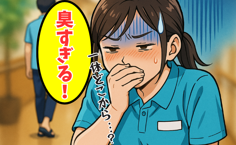 「異様なにおいはどこから？」耐えきれず職場で嘔吐！意外な原因と納得の理由