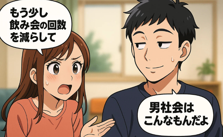 「男社会はこんなもんだよ」夫のひと言に絶句。飲み会優先の夫に感じた虚しさ【体験談】