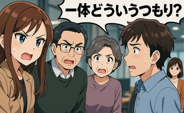 「今月の仕送りは？」会議中に乗り込んできた元家族…修羅場を救った社員のきぜんとしたひと言