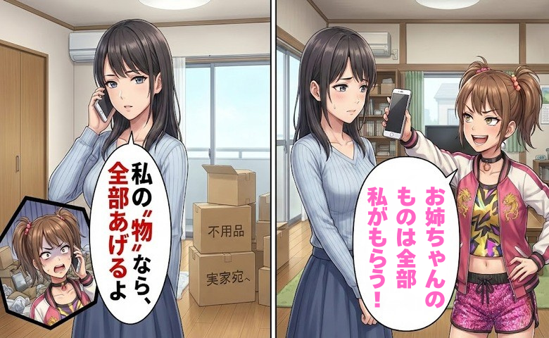 「すべて私のもの」奪われ続けた人生に終止符。妹の望みをそのままかなえた私の選択は