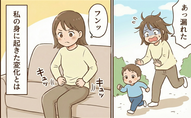 「また濡れてる」産後の頻尿と尿漏れに絶望する日々。骨盤底筋を意識した私の身に起きた変化とは