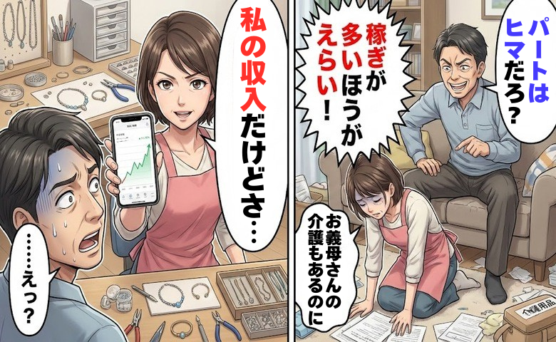 「稼ぎが多いほうがえらい」年収マウント夫を黙らせたパート主婦の私の一手とは
