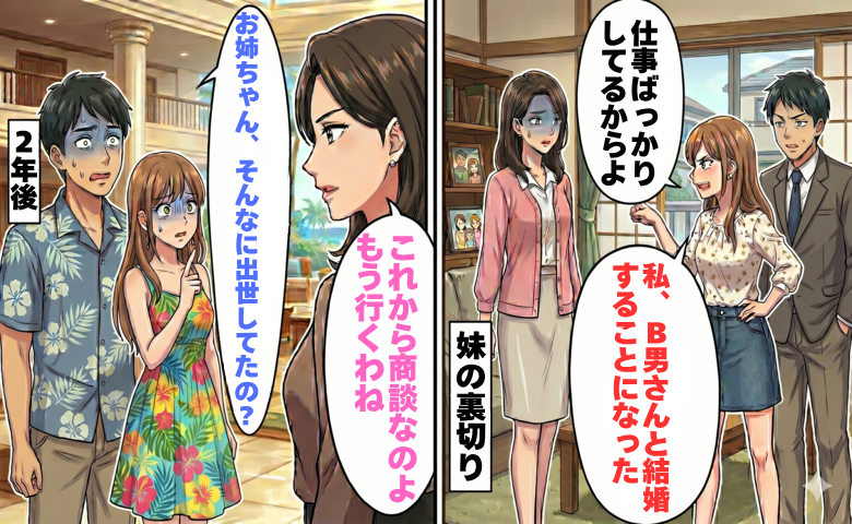「私たち最上階なの」婚約者を奪った妹とハワイの高級ホテルで再会…そこで知った姉の現在に絶句