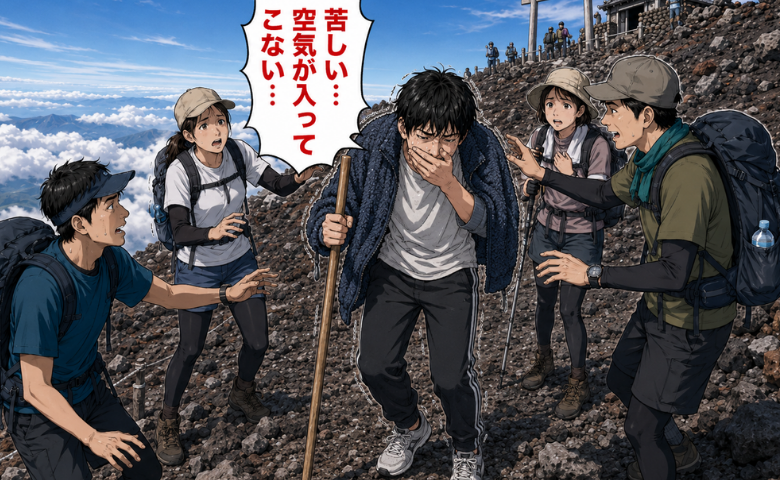 「嘔吐が止まらない」夏山だから大丈夫と富士登山を甘く見た結果【医師解説あり】