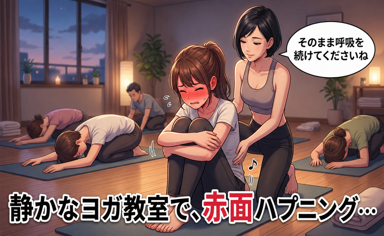 「今の音、聞こえた？」静かなヨガ教室で起きた赤面事件…周りの反応に救われた瞬間