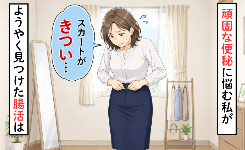 排便は5日に1回。1週間出ないとスカートがきつくなった私が40代で見つけた腸活【医師監修】