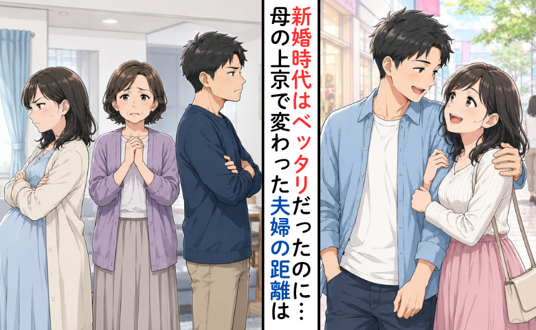 妊娠後、夫婦喧嘩が絶えない日々に。母の上京で変わった夫婦の距離【体験談】