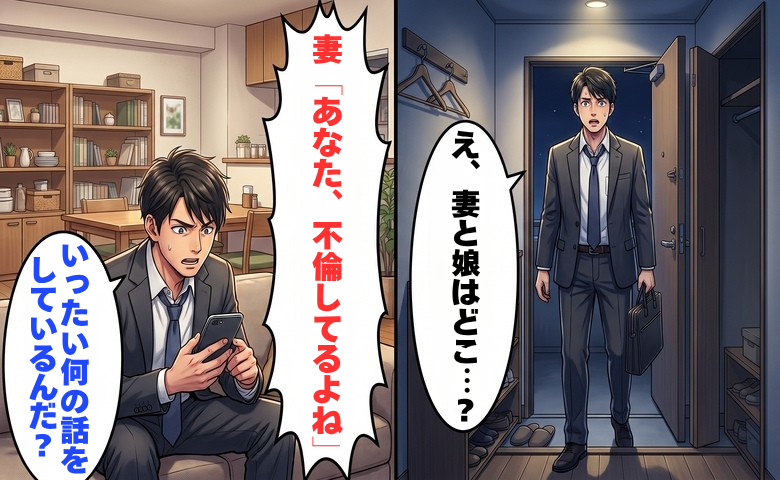 妻「不倫したよね？慰謝料払って」夫「身に覚えがない」→離婚を急ぐ妻から明かされた本当の理由