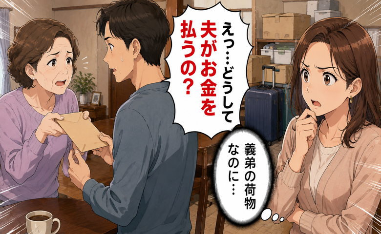義母「少し援助して」義弟の荷物なのになぜか夫が負担。家族会議で判明した事実【体験談】