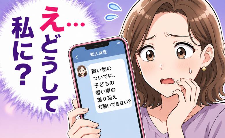 「親しいわけじゃないのに」知人から子どもの習い事の送り迎えを頼まれた私。断った後も残った違和感