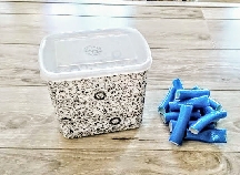 100均 ベビーが夢中に 保存容器で簡単に作れる ぽっとん落とし ベビーカレンダーのベビーニュース