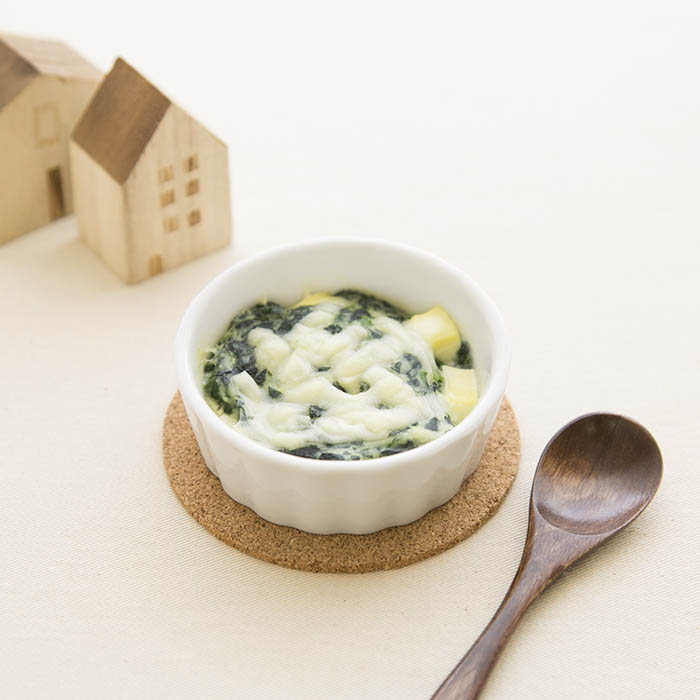 【離乳食完了期】ほうれん草のグラタン