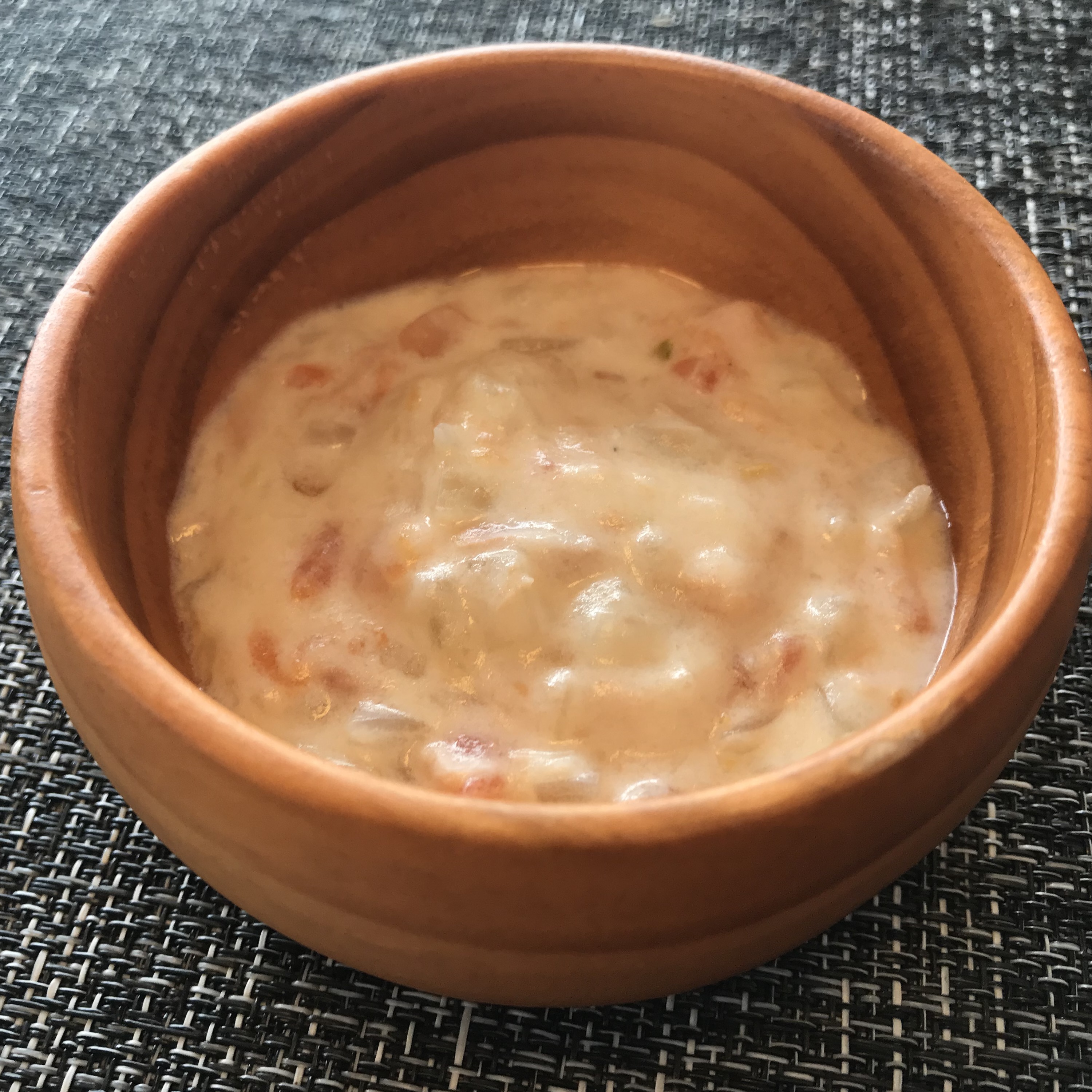 【離乳食後期】ツナのトマトクリーム煮