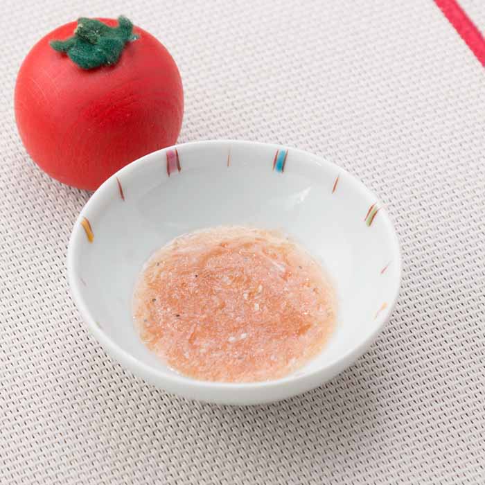 【離乳食初期】和風トマトスープ