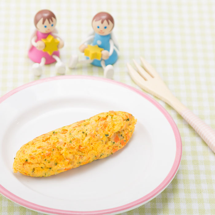 【離乳食中期】ふわふわオムレツ