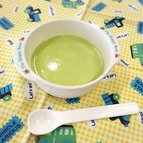 【離乳食完了期】枝豆のポタージュ