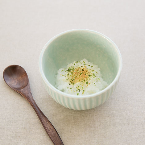 【離乳食中期】青海苔とかつおのお粥