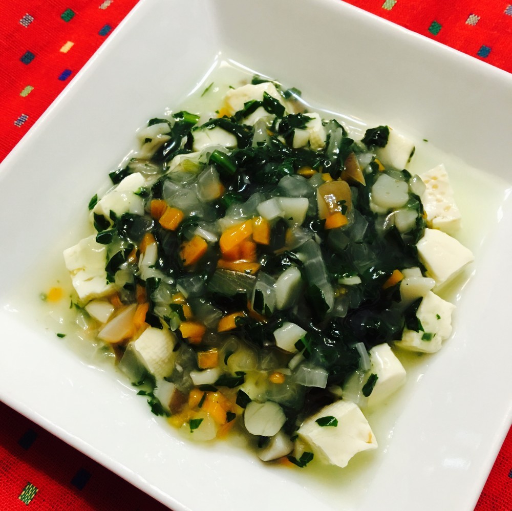 【離乳食後期】豆腐の野菜あんかけ