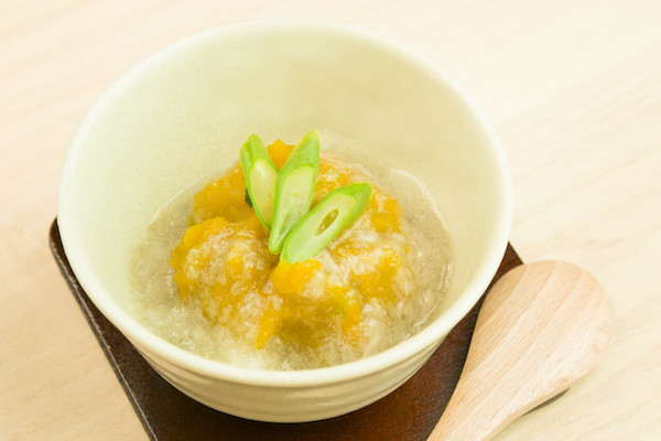 【離乳食】南瓜の茶巾 かぶらあん
