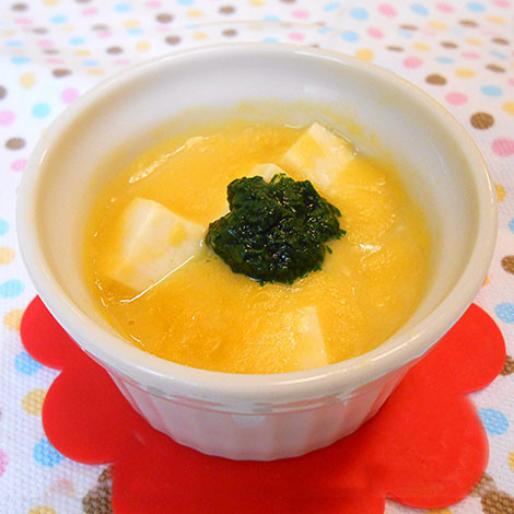 【離乳食完了期】豆腐のコーングラタン