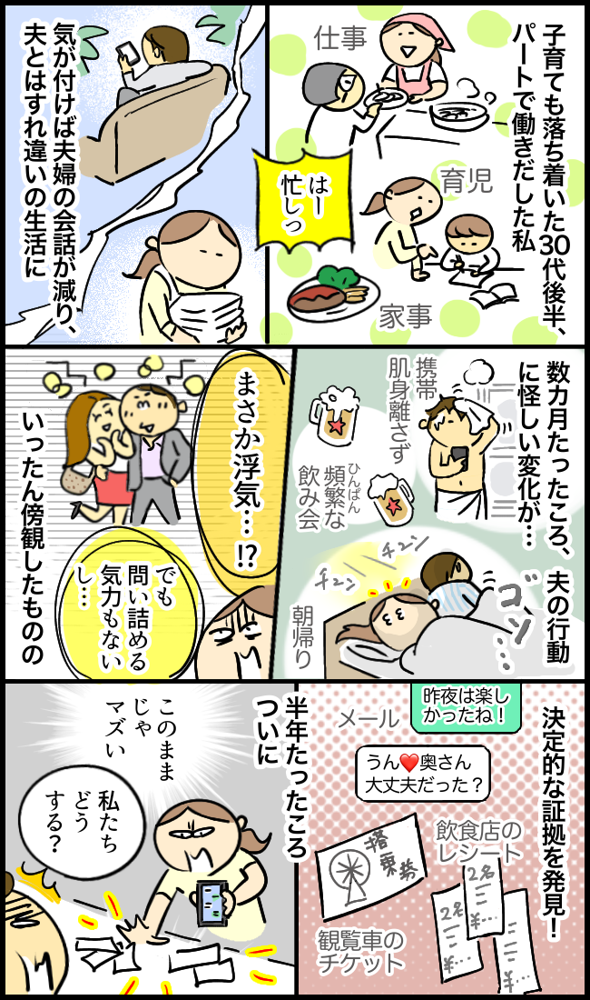 夫の不倫