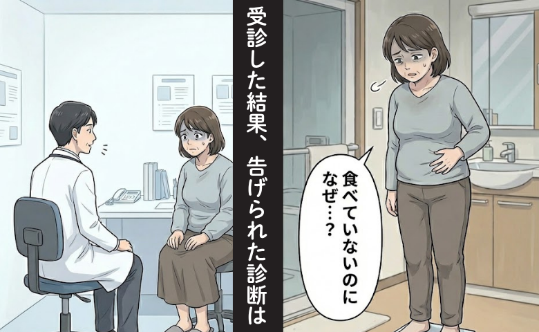 「食べていないのに太る」ひどい疲れと生理の乱れ。不安なまま受診した私が告げられた診断【医師監修】