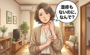 「湿疹も何もないのにかゆい」上半身の違和感が消えない40代。受診で判明した意外な理由【医師監修】