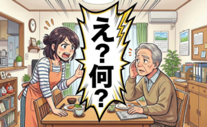 「は？何？」耳の遠い父へ叫び続け喉を痛める毎日。20年続けた仕事を辞め介護に専念した私の転機