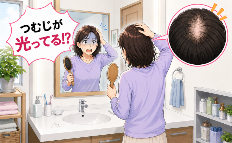 薄毛・抜け毛の話
