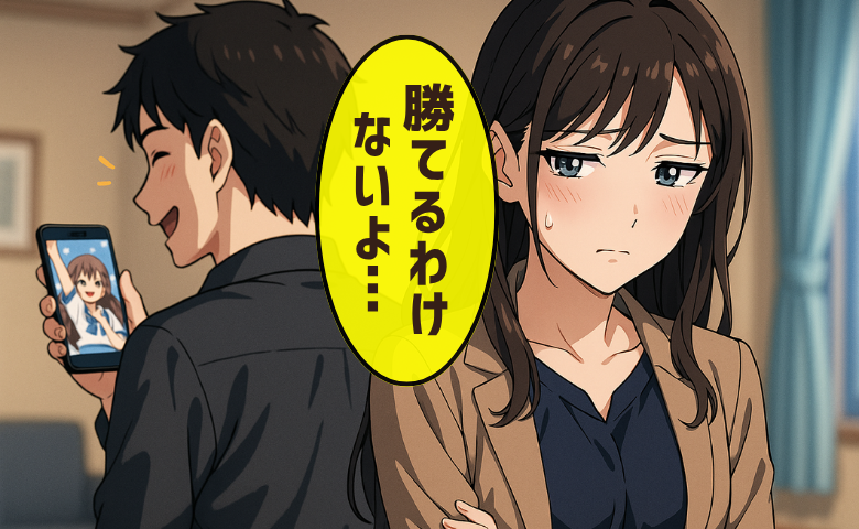 「私のせい…？」夫から求められることがなくなった…SNSのかわいい子に負けた気がして落ち込む夜
